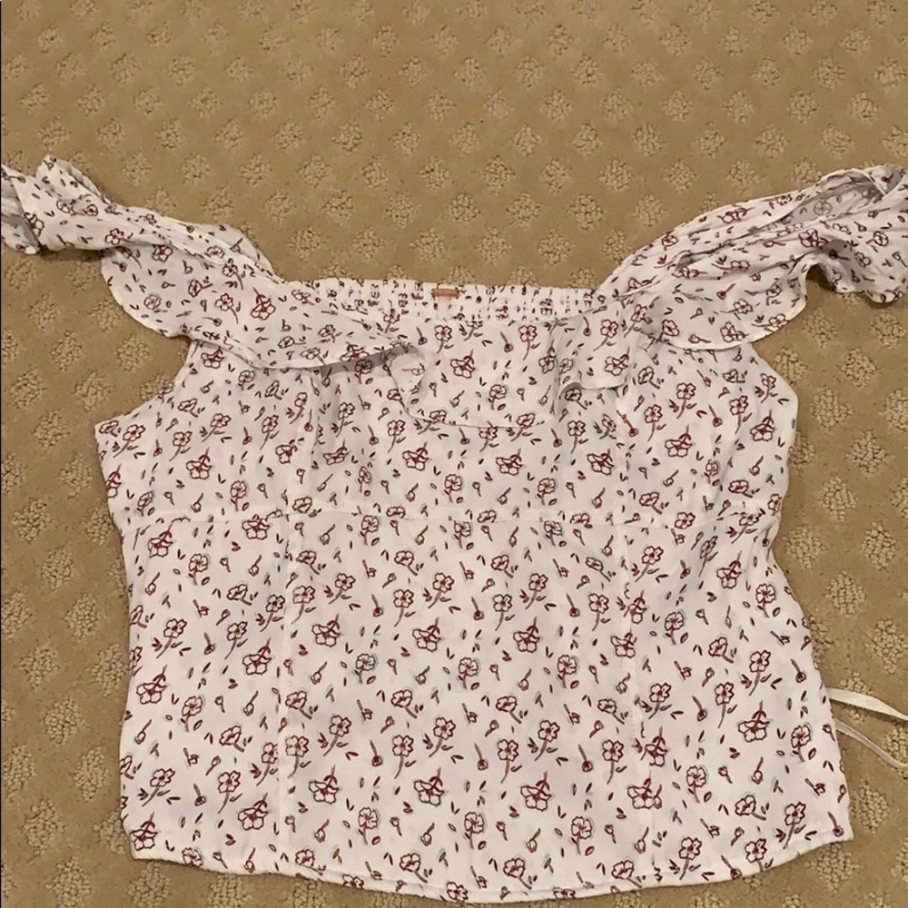 Free people floral top